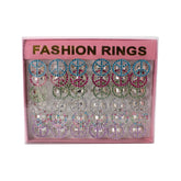 Peace Bling Rings